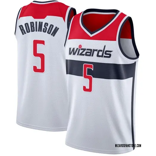justin robinson wizards jersey